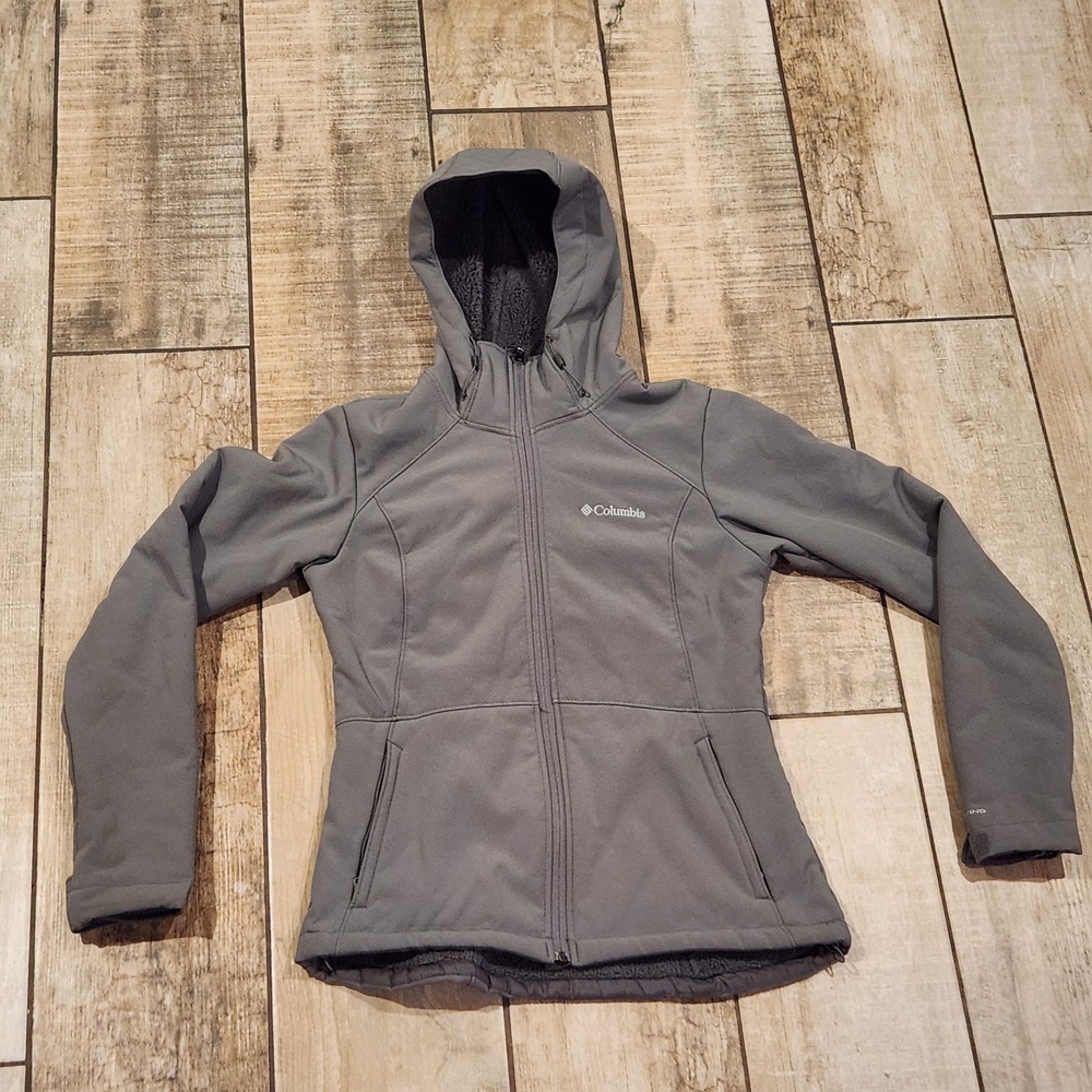 Columbia Womens Jacket Size Small Fleece Lined Softshell Outdoor
